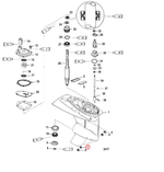 Прокладка сливной пробки редуктора Kacawa для MERCURY 6-250 Комплект 2шт