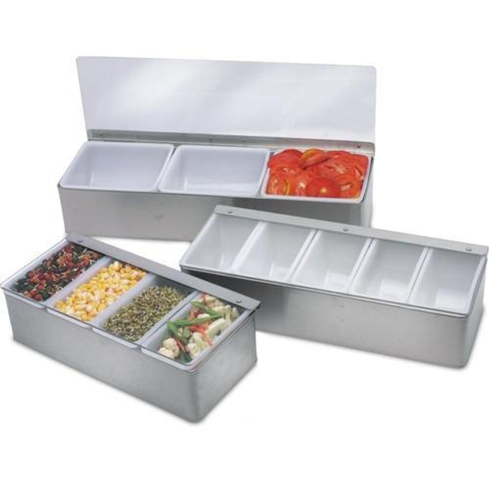 Контейнер Для Бара 4 Отделения, Нерж.Сталь Cd4430