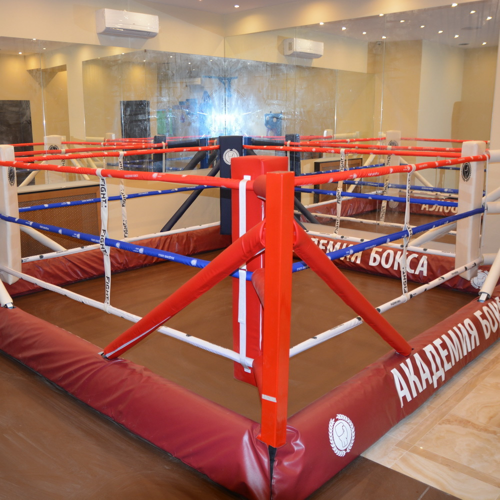 Боксерский ринг в силовой раме