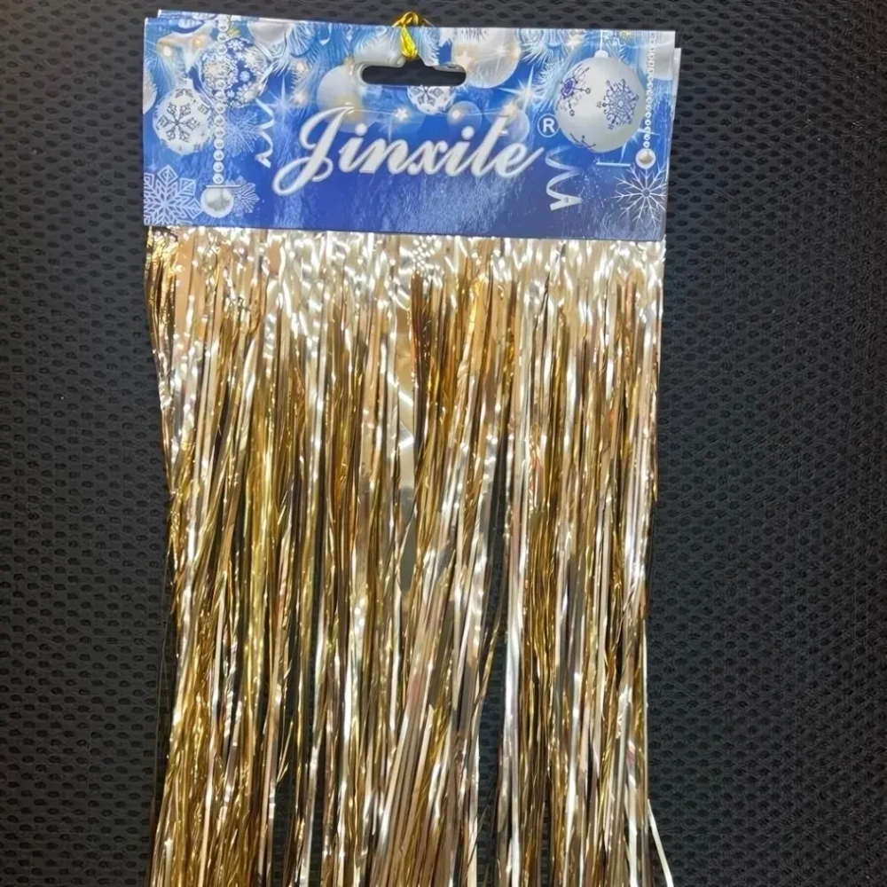 Дождик 2 м «Глянцевый стиль», шампань