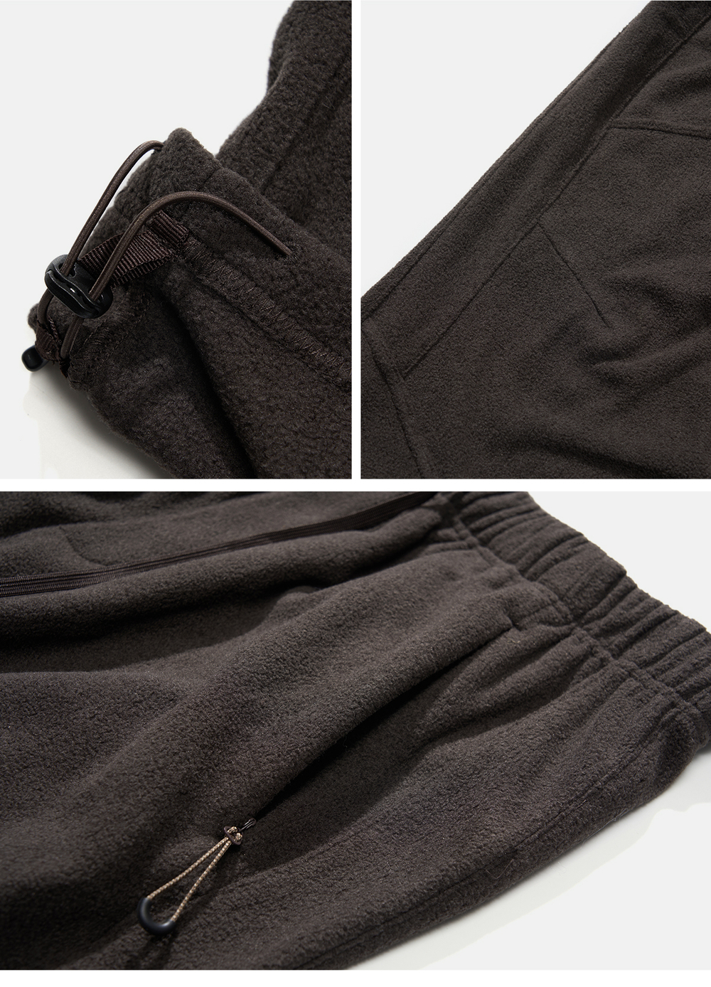 Брюки Nothomme Monterest Outdoor Mountain-Inspired Fleece Straight Pants