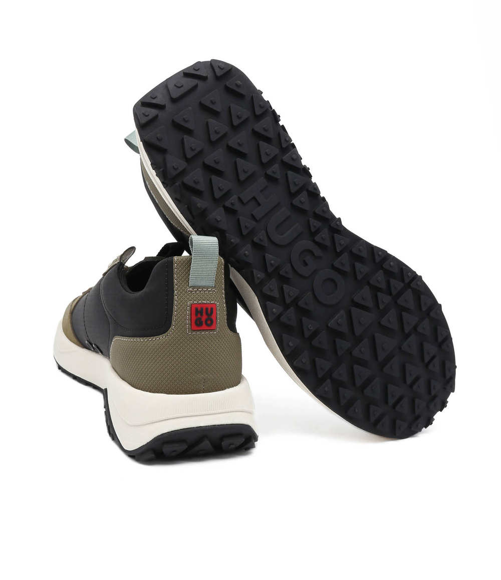 Кроссовки Kane_Runn_nymf HUGO - хаки(50498687)