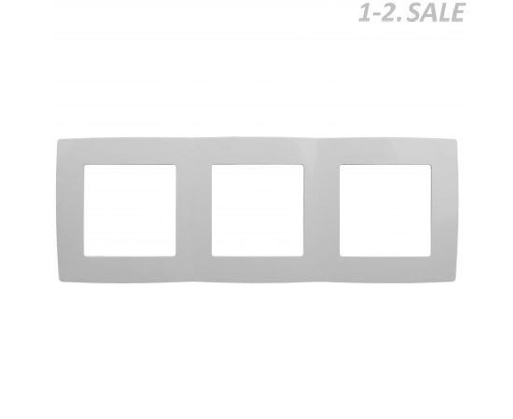 Рамка 3-я белая 12-5003-01 ЭРА