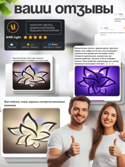 Люстра потолочная светодиодная с пультом 1260/6+3-RGB, светильник потолочный 202Вт