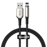 Lightning Кабель Baseus Zinc Magnetic Cable USB For iP - Black 1m