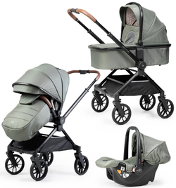 Детская коляска 3 в 1 Tomix Mirage Olive