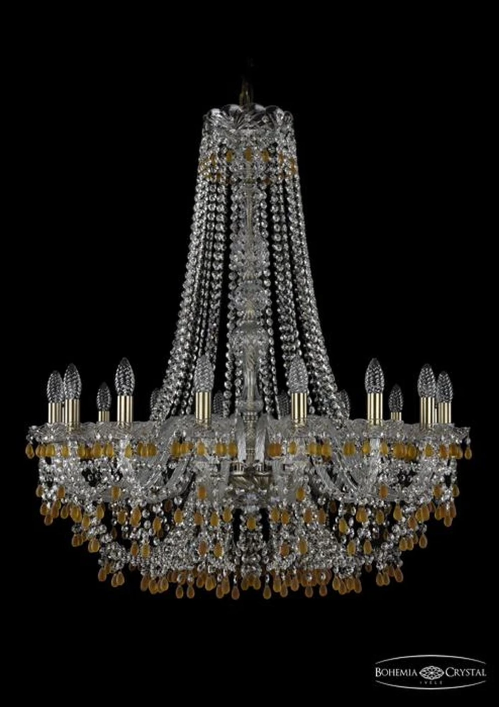 Подвесная люстра Bohemia Ivele 1410/16/300/h-95/Pa/V1003