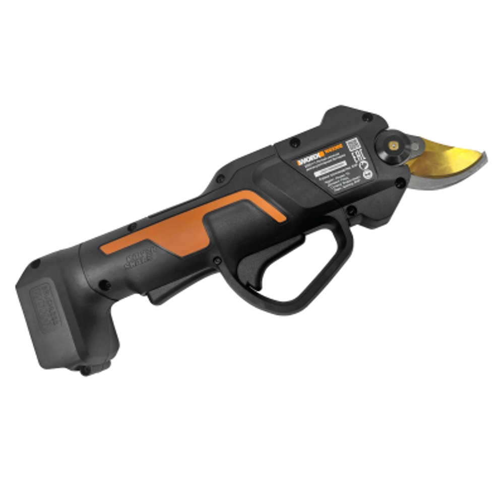 Секатор для стрижки веток WORX аккумуляторный 20V 25 мм, бесщеточный, без АКБ и ЗУ WG330E.9
