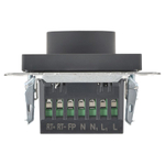 Термостат электронный с индик. BRITE СП IP20 ТС10-1-БрГ механизм графит IEK BR-RT11-K53