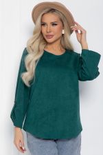 Блуза Линия успеха (зеленая) Б12557-12 LT Collection