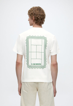 Lacoste Футболка с принтом - Молочный (LA221005O-A11)