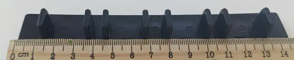 Заглушка торцевая 25х150 мм для террасной доски из дпк венге ДПК 4 шт.уп