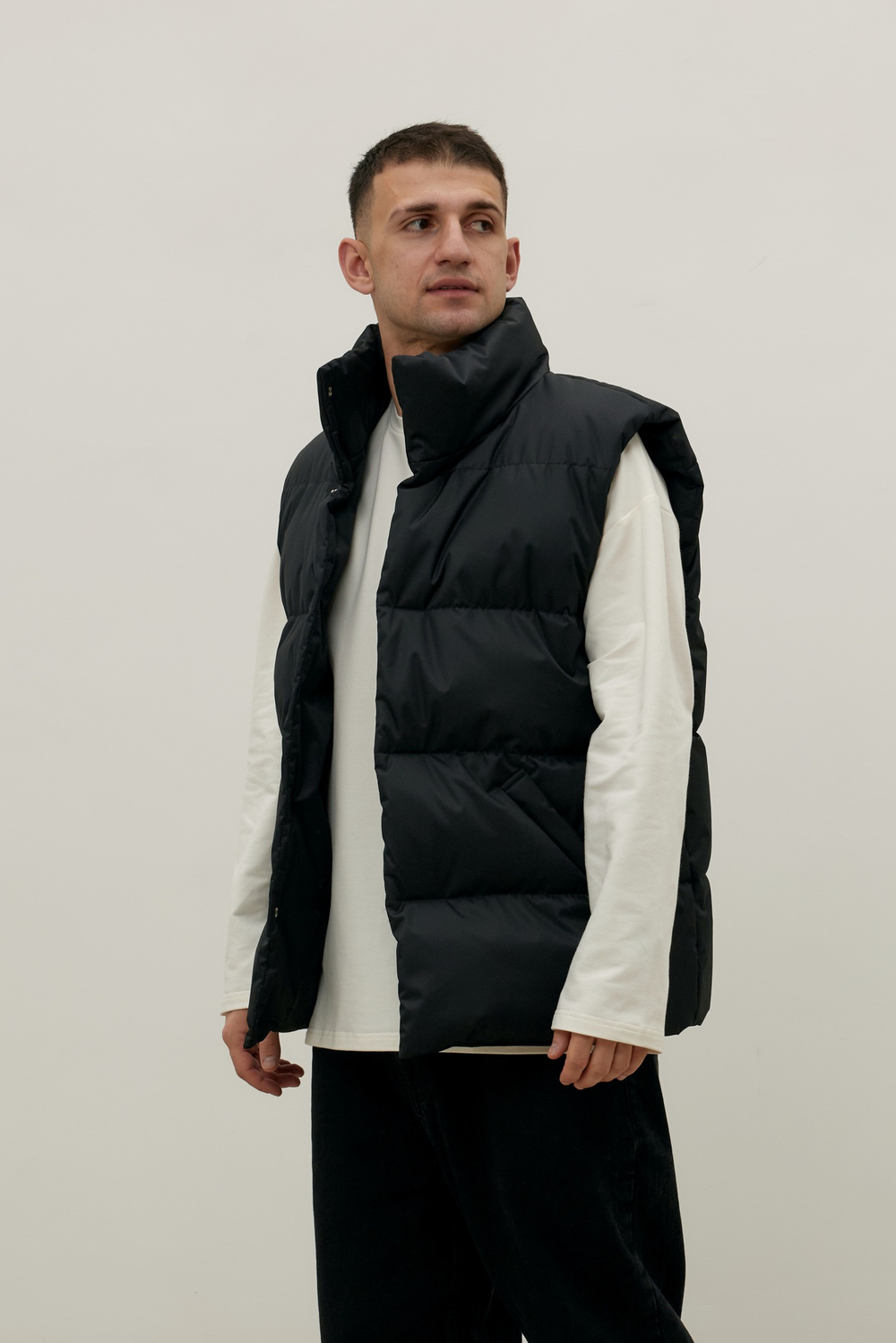 Жилет MAN, BLACK