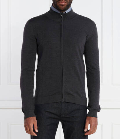 Хлопковый свитер san jorge-m HUGO - графитовый(50474193)