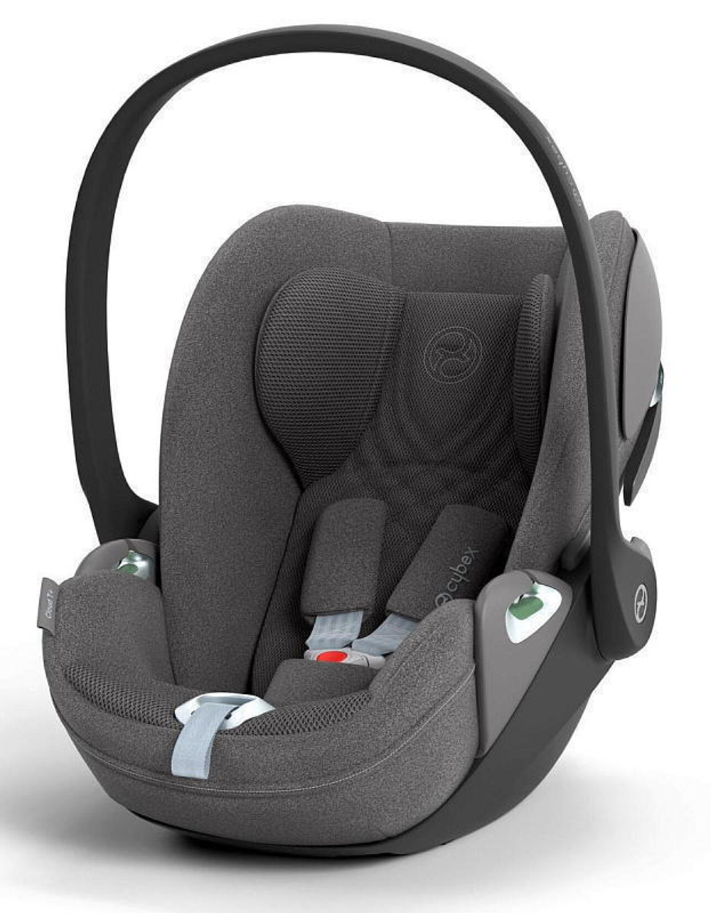 Коляска 3 в 1 Cybex Priam IV Matt Black complete и автокресло Cloud T i-Size Mirage Grey Plus Off White