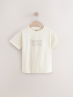 Футболка для девочки Next AG5-836, 3 шт., Розовый, Голубой, Белый