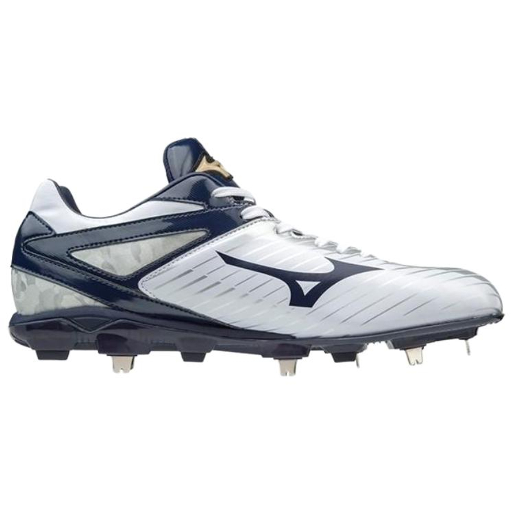 Mizuno Global Baseball Shoes Unisex White Blue