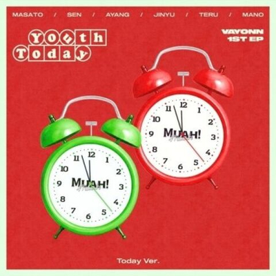 (ПРЕДЗАКАЗ) Альбом VAYONN - YOUTH TODAY 1st EP Album TODAY 2 Version SET