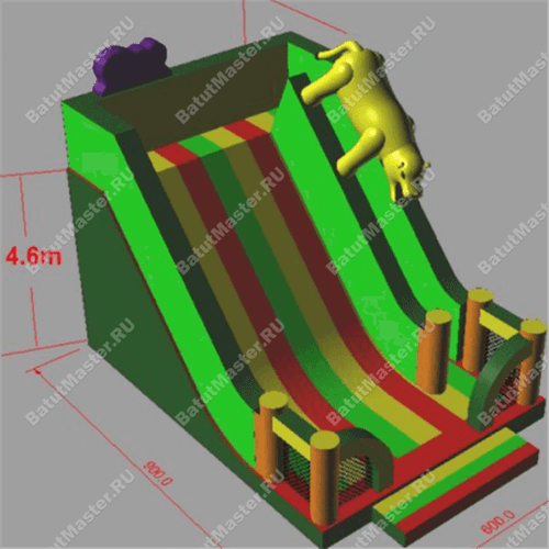 Надувная горка "Танзания"