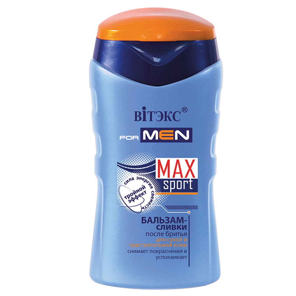 Витэкс "For Men MAX sport" Бальзам-Сливки после бритья 150мл