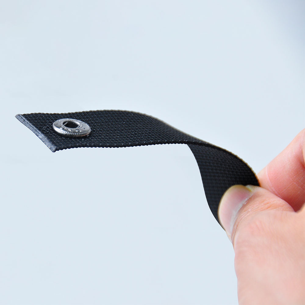 KUPO GC-2525BK Glove strap w/alligator clip & black label 25mm*25cm Ремешок для аксессуаров