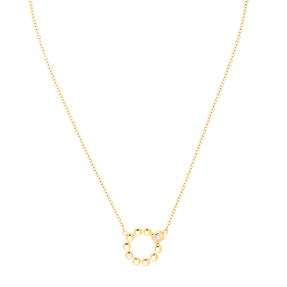 Колье Coeur de Lion Crystal-Gold 2056/10-1816