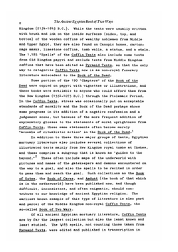 The Ancient Egyptian Book of Two Ways | L.H. Lesko