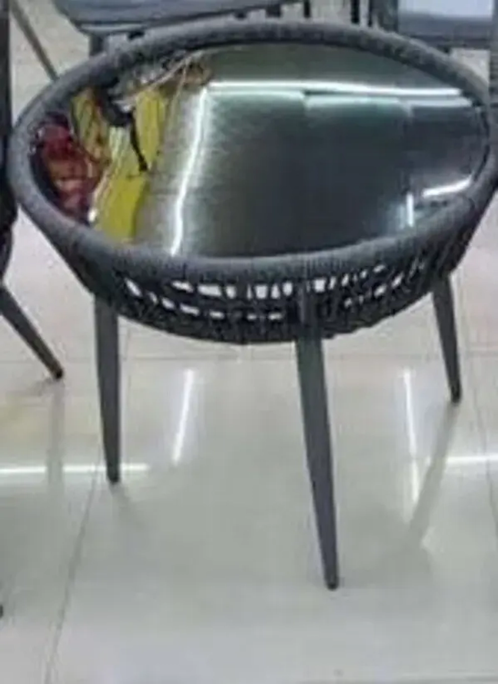 Комплектующие: Стол к артикулу 835-0054"Дачная симфония» DS-GR303-1, 61*61*58 см, серый