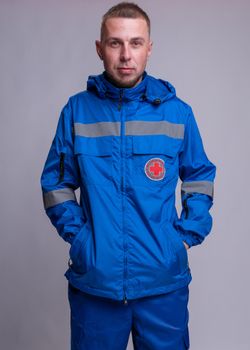 Ветровка мужская Скорая помощь MedicLine