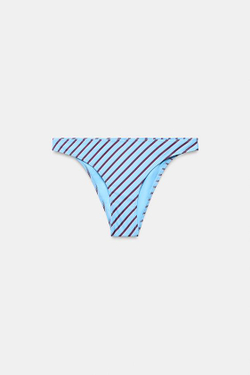 ZARA ПЛАВКИ-БИКИНИ В ПОЛОСКУ, СИНИЙ