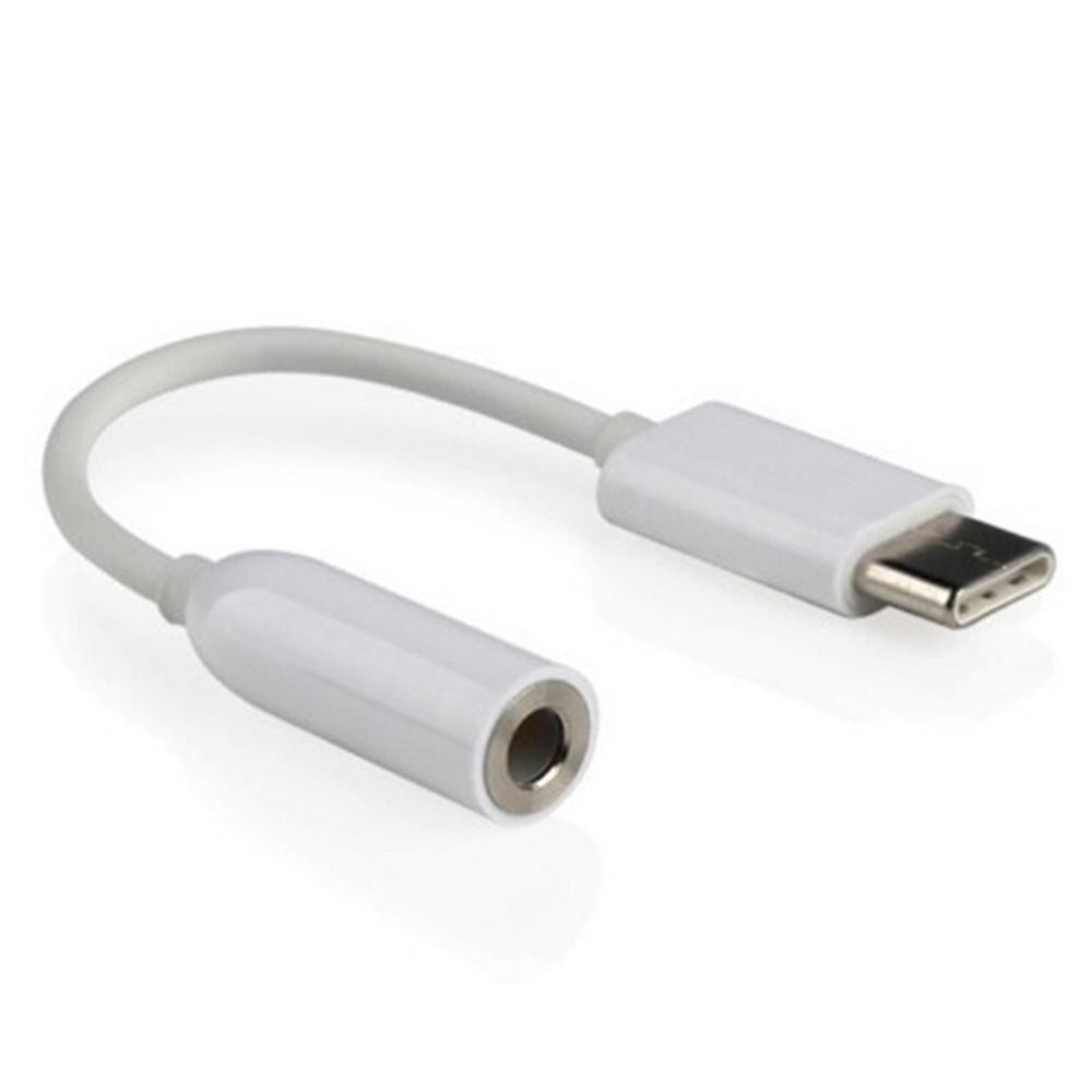 Переходник KIN KY-104 Type C - Aux 3.5 (белый)