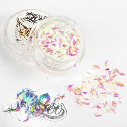 Чешуя дракона 3D ромбики 4 мм, 1284