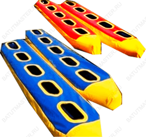 Аттракцион "Командные лыжи" на 2 человек