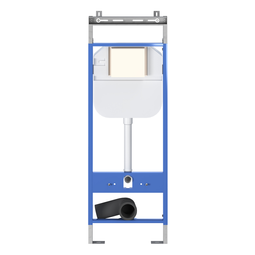 Комплект подвесной безободковый унитаз Ceramica Nova Play Rimless CN3001 с сиденьем Soft Close + инсталляция Creto Standart 1.1 INST-CR-1.1