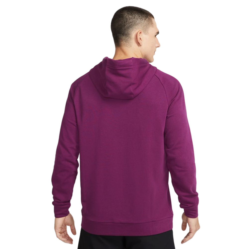 Мужская кофта теннисная Nike Dri-Fit Hoodie PO Swoosh M - sangria/black