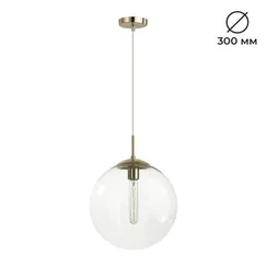 6509/1A SUSPENTIONI LN26 409 золотой Подвес E27 1*60W 220V SUMMER