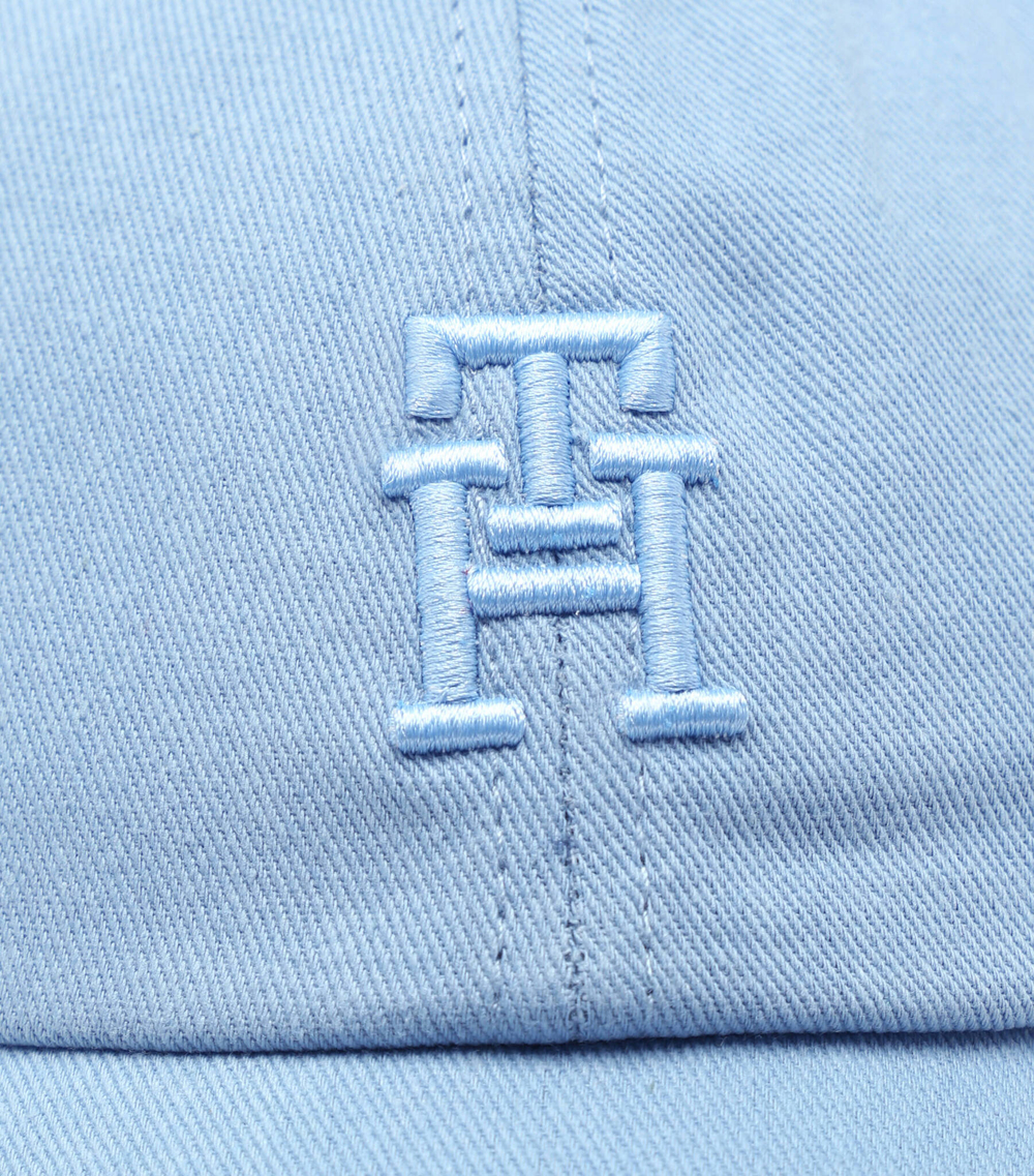 кепка th flag soft cap Tommy Hilfiger - голубой(AM0AM10860)