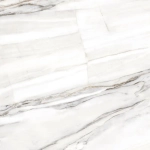 Керамогранит Alma Ceramica GFU57SLC00L Selection 57x57 белый лаппатированный под камень