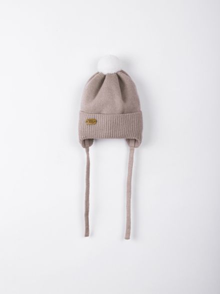 Шапка из смесовой шерсти "Нюд" 0+