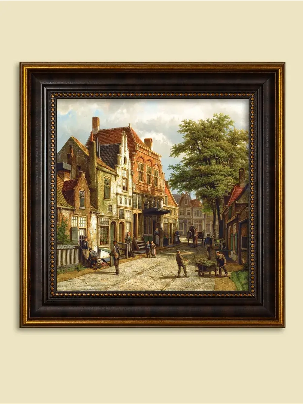 Картина серии "Голландия" настенная для интерьера 26*26 см