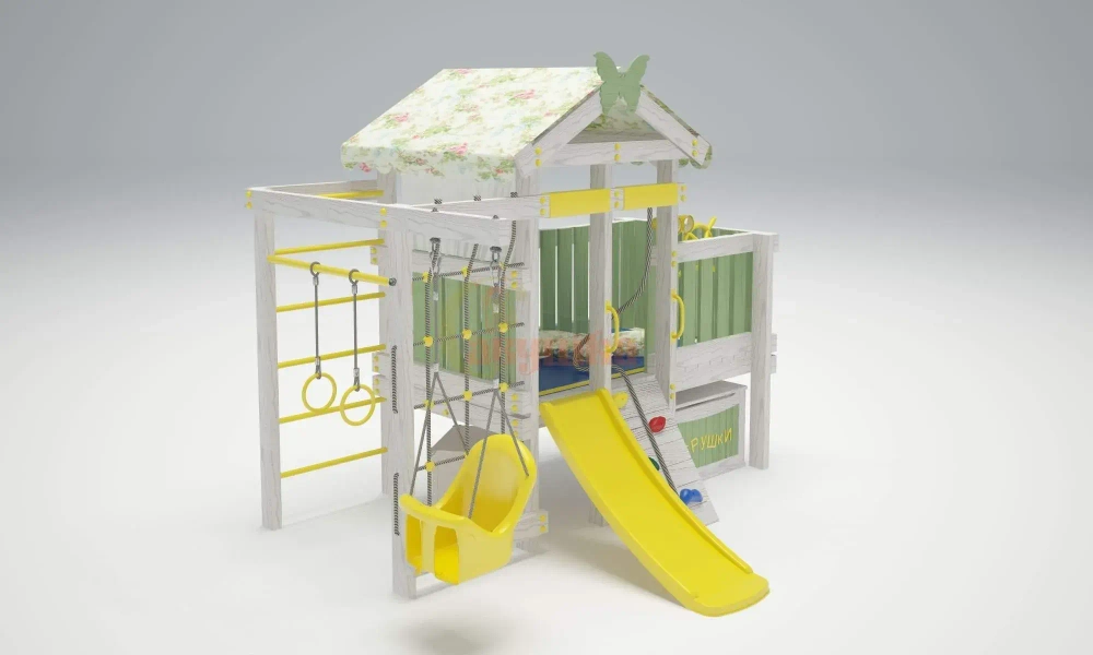 Игровой комплекс из дерева"Baby - 6"