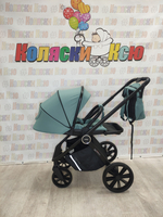 Коляска модульная 3в1 Indigo Sting зеленый