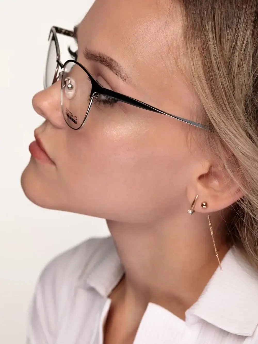 Оправа для очков с магнитными накладками 4в1