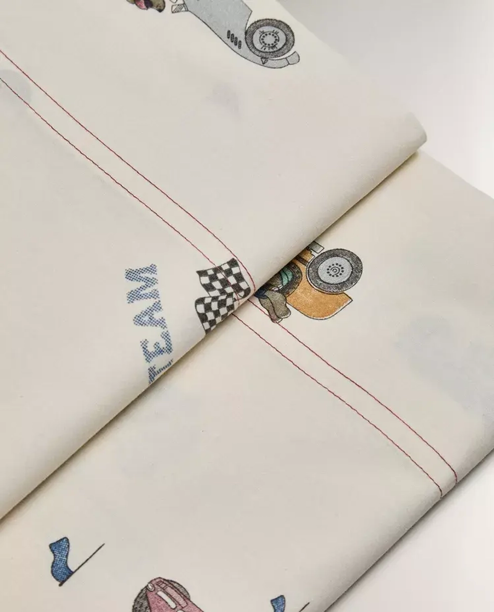 ZARA HOME ДЕТСКАЯ ПРОСТЫНЯ С ПРИНТОМ "СОБАКА", РАЗНОЦВЕТНЫЙ