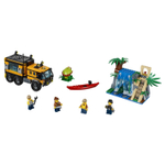 LEGO City: Передвижная лаборатория в джунглях 60160 — Jungle Mobile Lab — Лего Сити Город