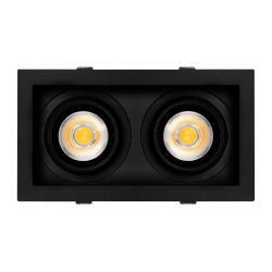 Светильник MS-VORTEX-BUILT-S210x117-2x20W Day4000 (BK-BK, 40 deg, 230V) (Arlight, IP20 Металл, 5 лет) 058441