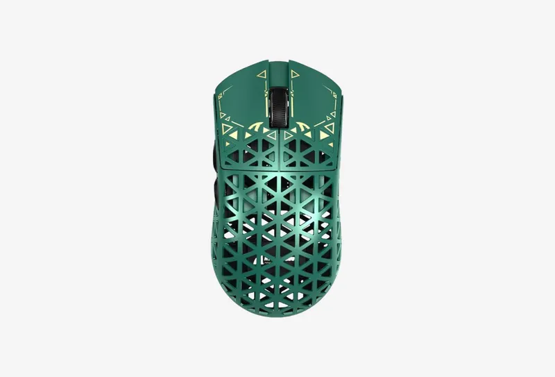 Мышь беспроводная/проводная Attack Shark R5 Ultra [Shark R5 Green] зеленый