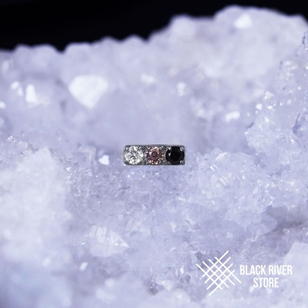 Bright Line HM Crystal & Brown & Black