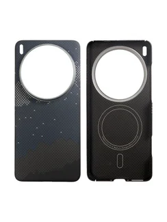 Карбоновый чехол для Vivo X200 Ultra с MagSafe Галактика (Galaxy)