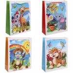 Пакет подарочный «Мультяшки» 26*32*10 см